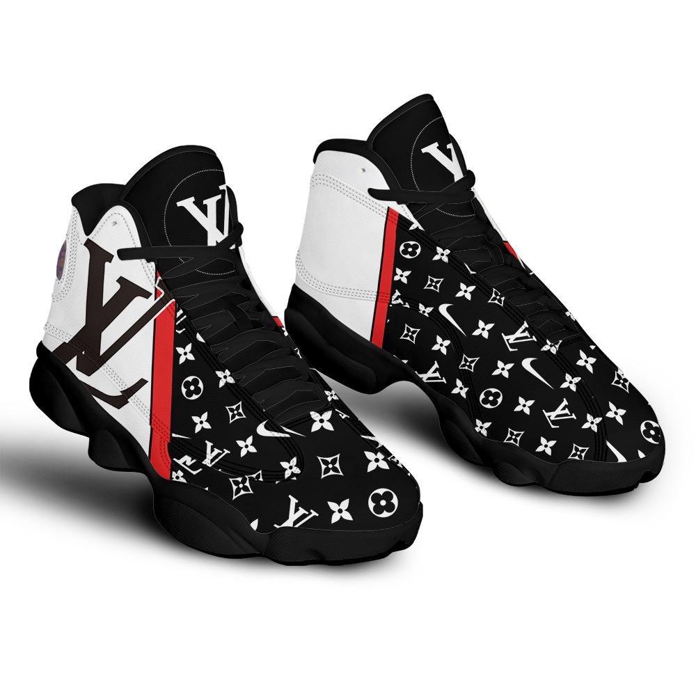 Louis vuitton nike blacks best louis vuitton l-jd13 Air Jordan 13 Shoes For Fans Sneakers Gifts For Men Women Full Size