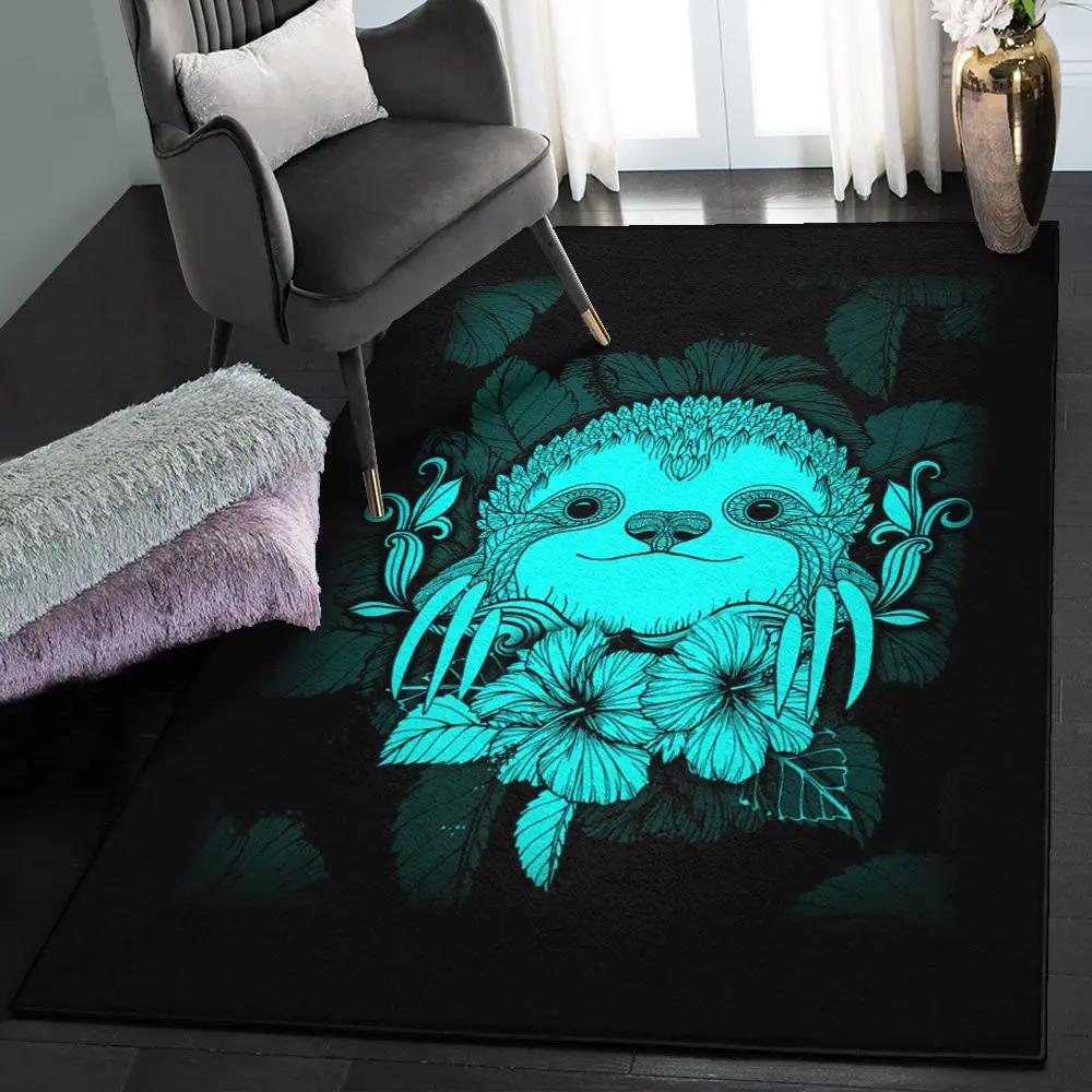 Love dining room rug, i love sloths gs cl rug Rectangle Rug
