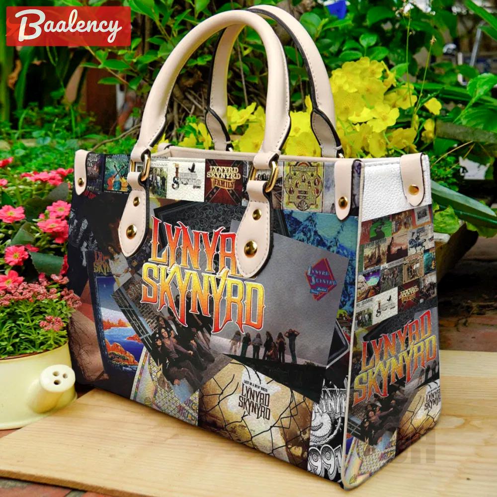 Lynyrd skynyrd leather bag for women gift 1646 Women Leather Hand Bag