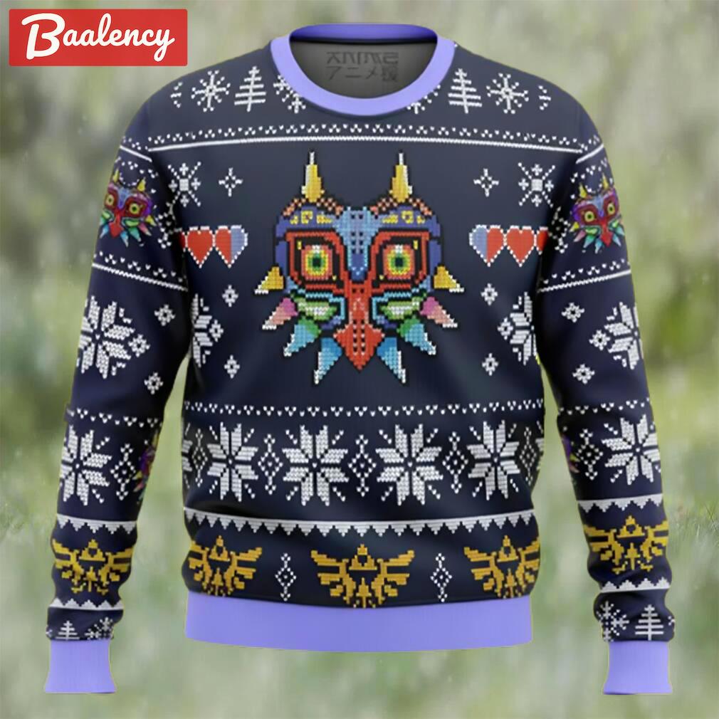 Majora?s mask legend of zelda ugly christmas sweater Christmas Ugly Sweater