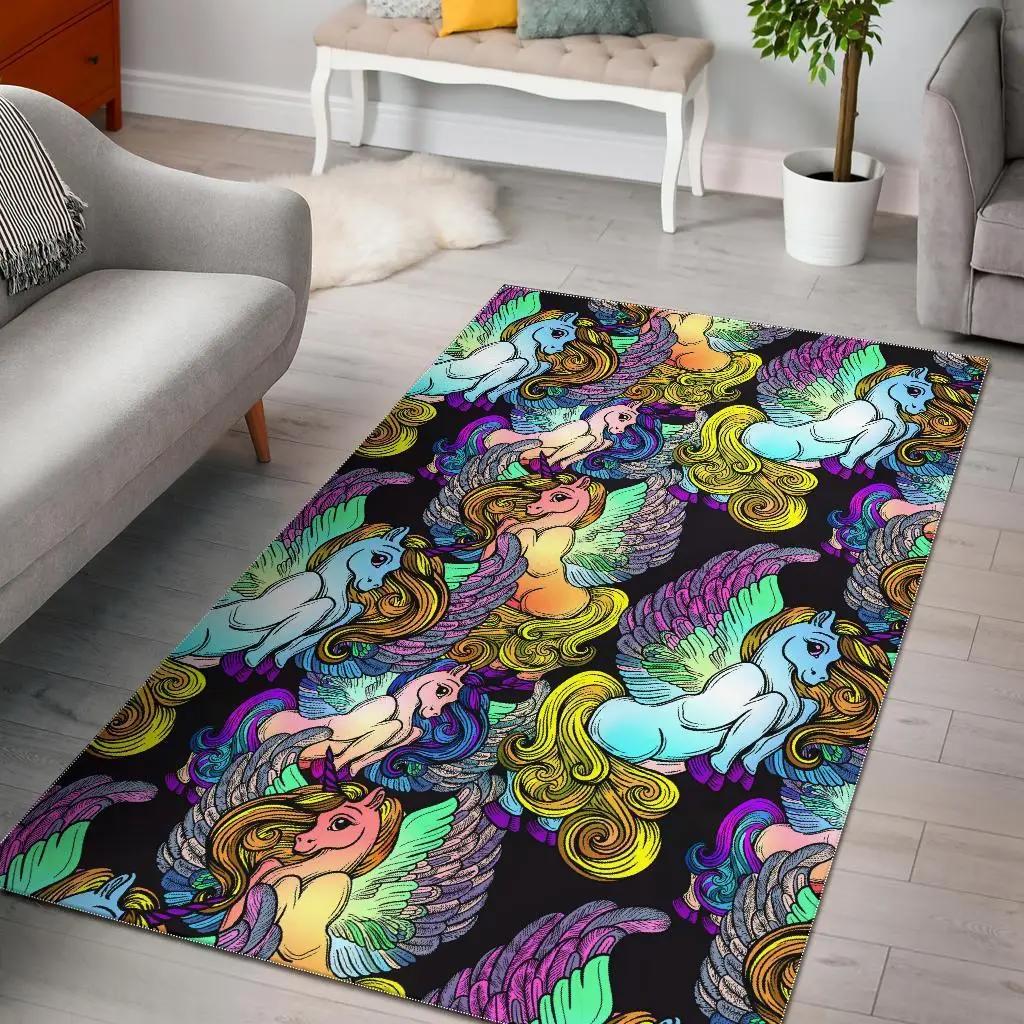 Marvel comics the wasp blop janet rug living room rug home decor Rectangle Rug