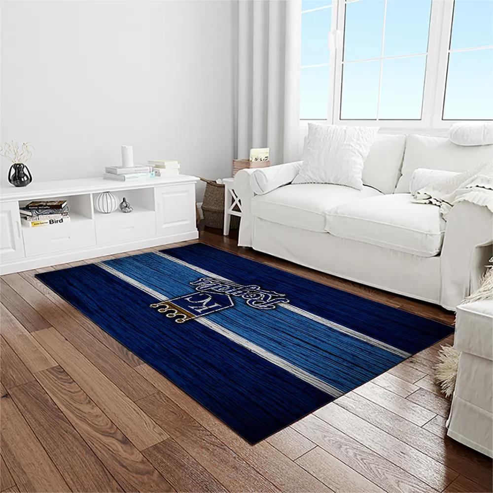 Mlb kansas city royals baseball team logo rectangle area rug kcr70 Rectangle Rug