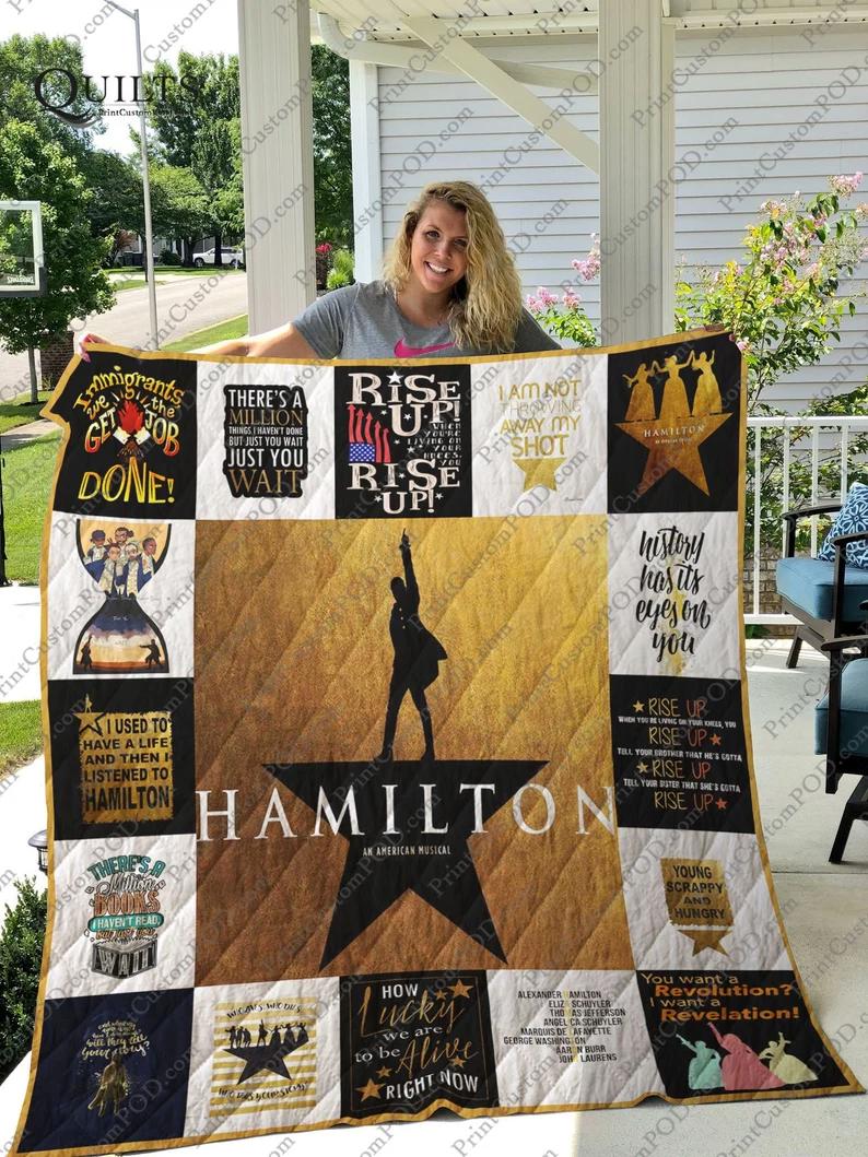 Mofi - hamilton quilt blanket for fans ver 17-7 Quilt Blanket