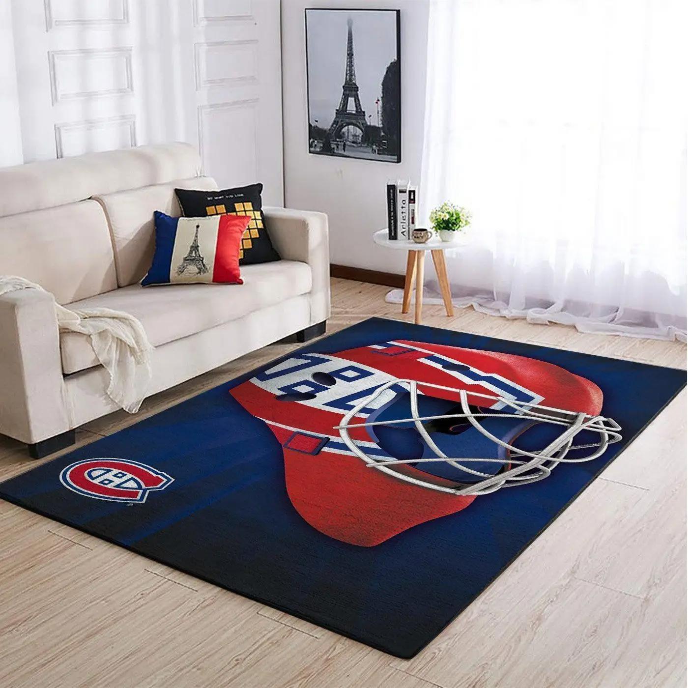Montreal canadiens nhl living room carpet sports rug regtangle carpet Rectangle Rug