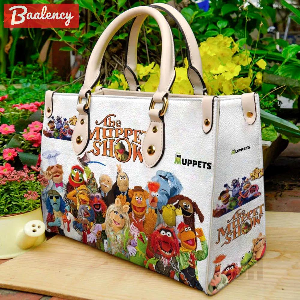 Muppet leather handbag gift for women 326 Women Leather Hand Bag