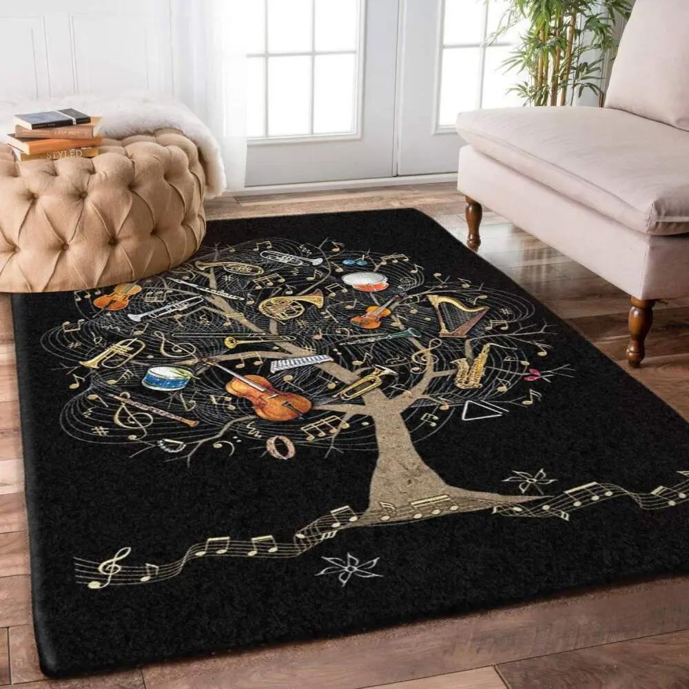 Music rug rb7a8e7e3072 area rug living room carpet rug regtangle carpet floor decor home decor Rectangle Rug