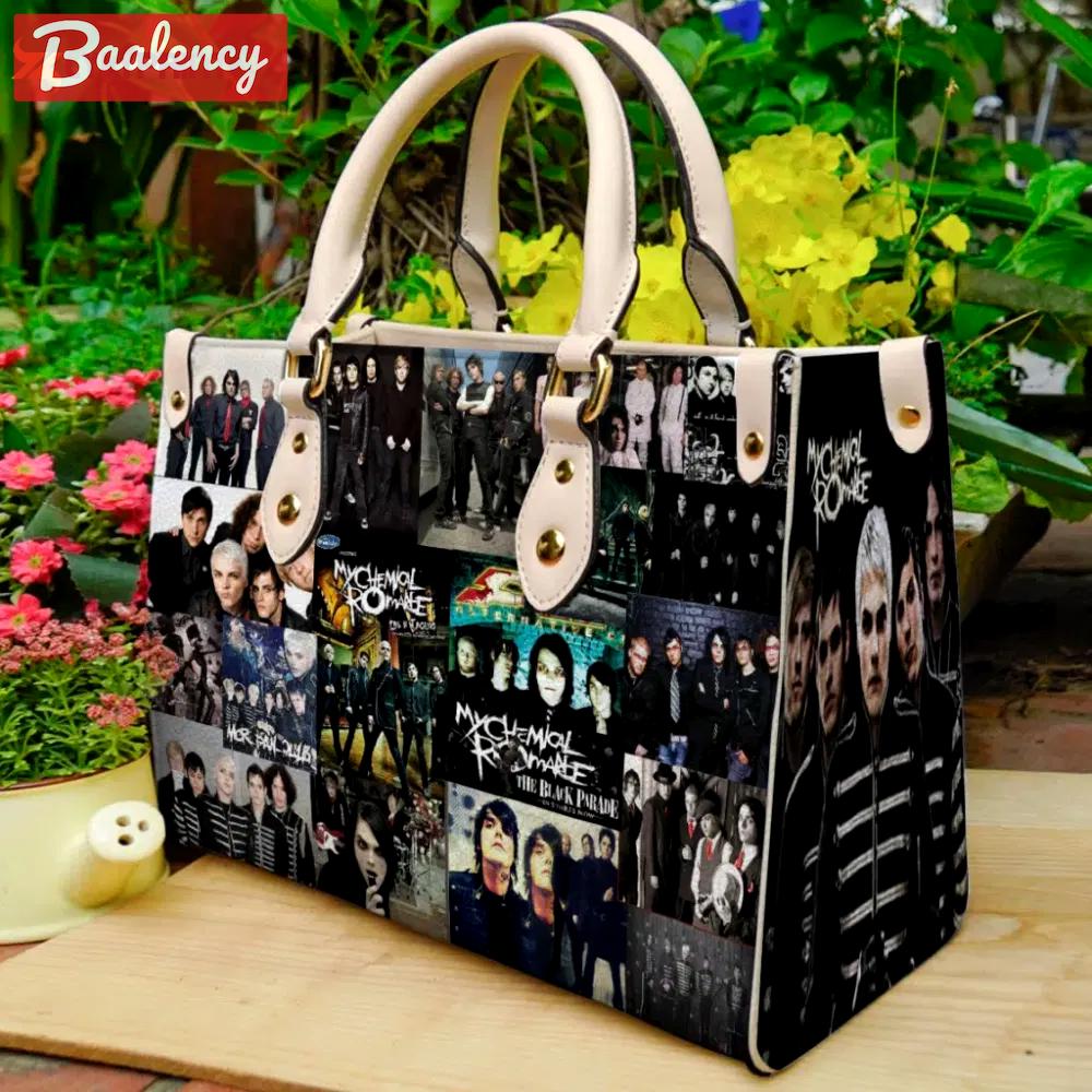 My chemical romance leather handbag for women gift 2499 Women Leather Hand Bag