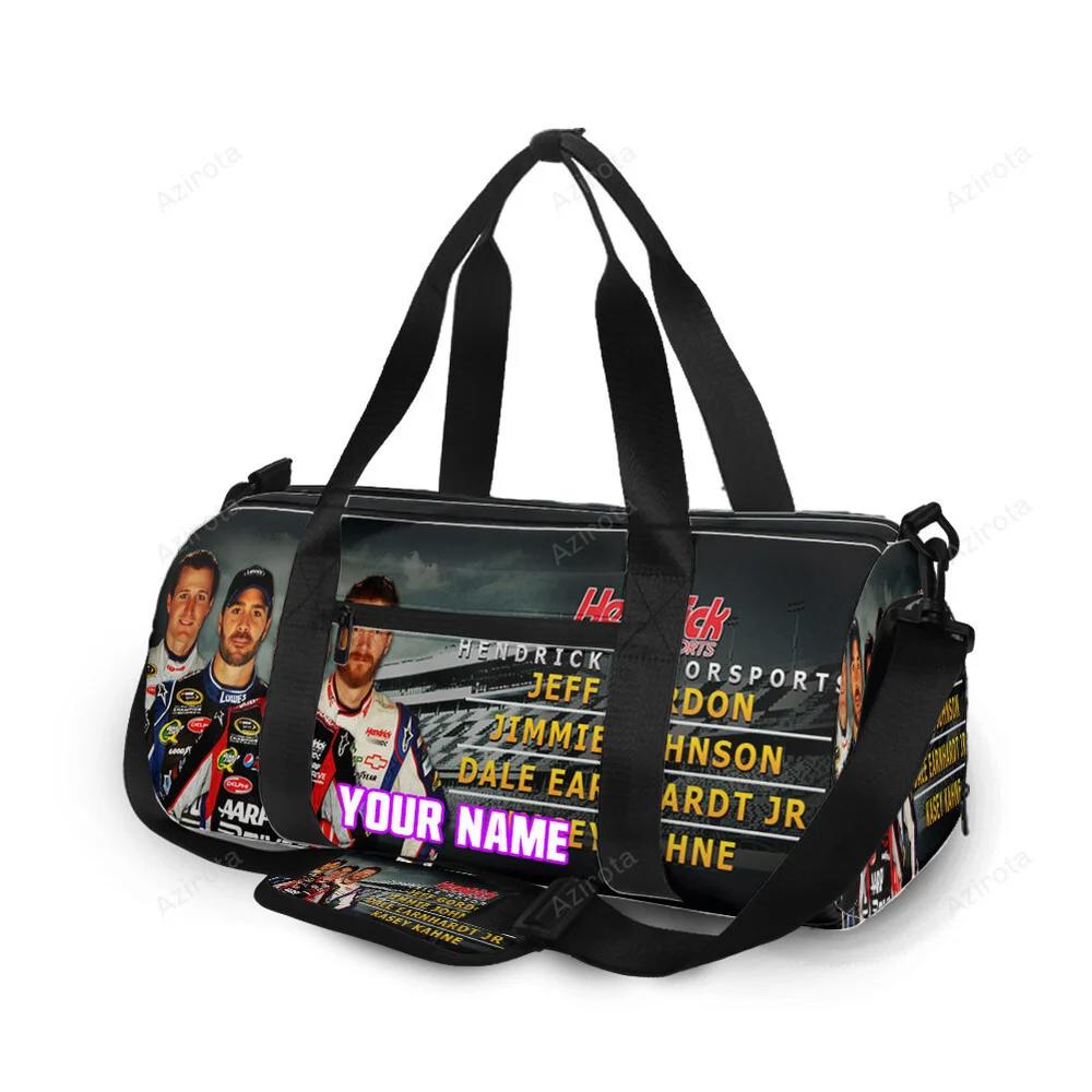 Nascar hendrick drivers2 personalized name travel bag gym bag 210 Travel Bag