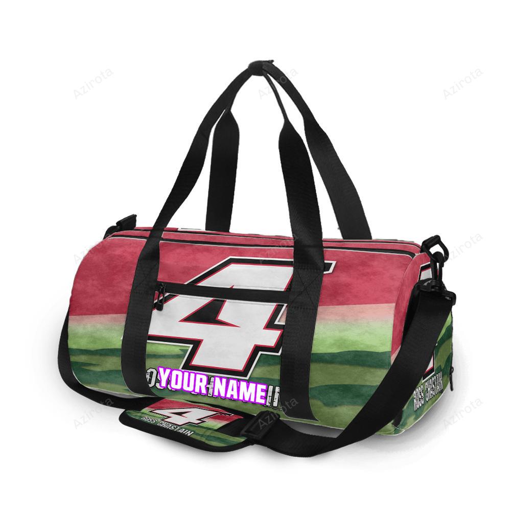 Nascar jd motorsport w gary keller ross chastain1 personalized name travel bag gym bag 383 Travel Bag