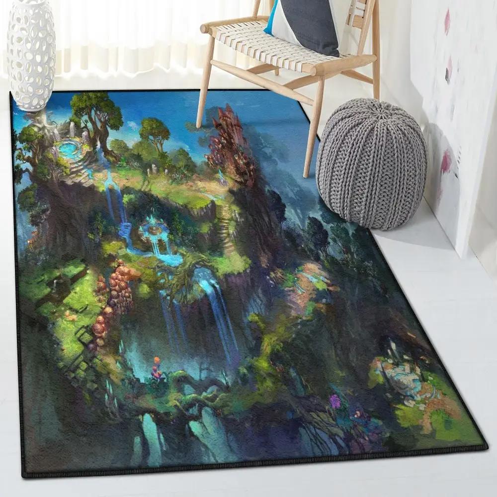 Nature living room 2 rugs, nature scenery rug Rectangle Rug