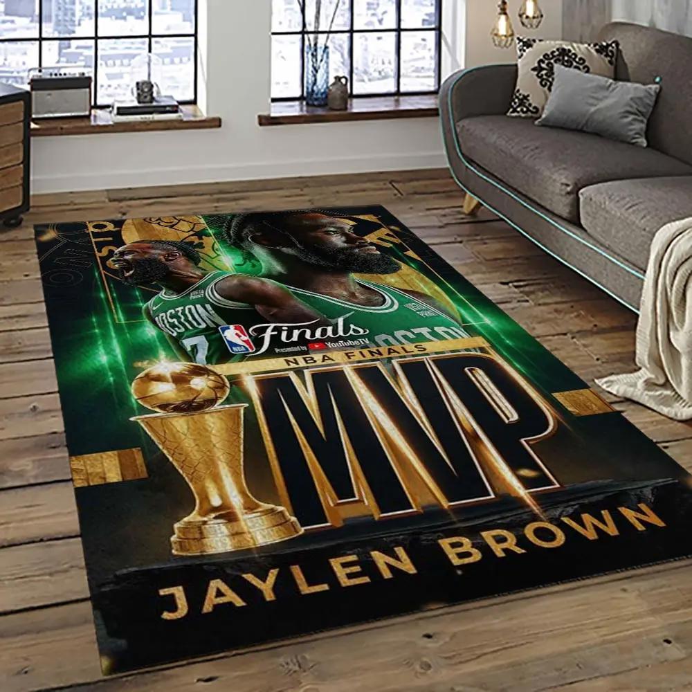 Nba boston celtics basketball team logo sport carpet area rug home decor best gift for friends bc85 Rectangle Rug