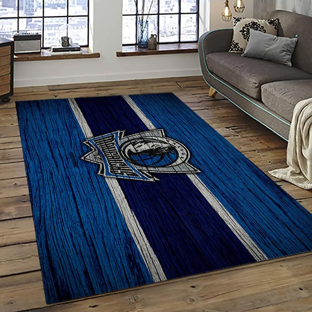 Nba dallas mavericks basketball team logo sport carpet rectangle area rug for living room dmr49 Rectangle Rug