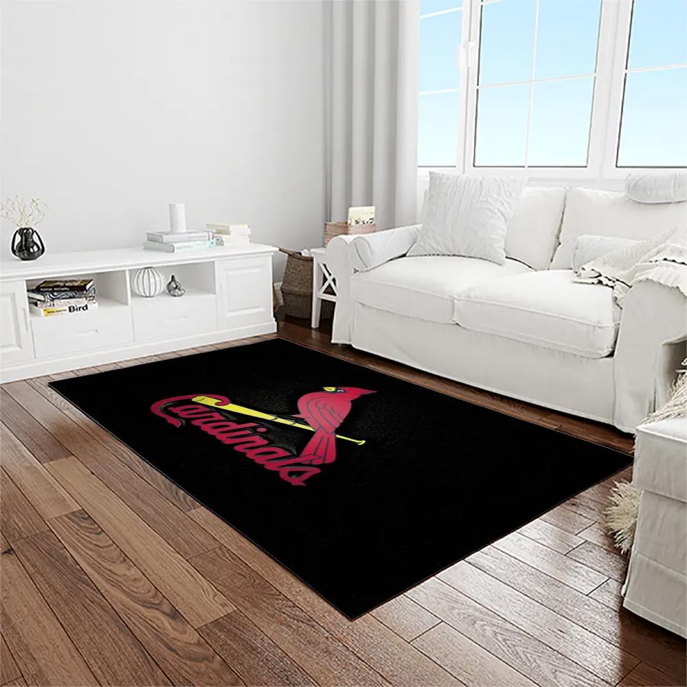 Ncaa louisville cardinals college sport basketball and foolball team logo rectangle area rug lics56 Rectangle Rug