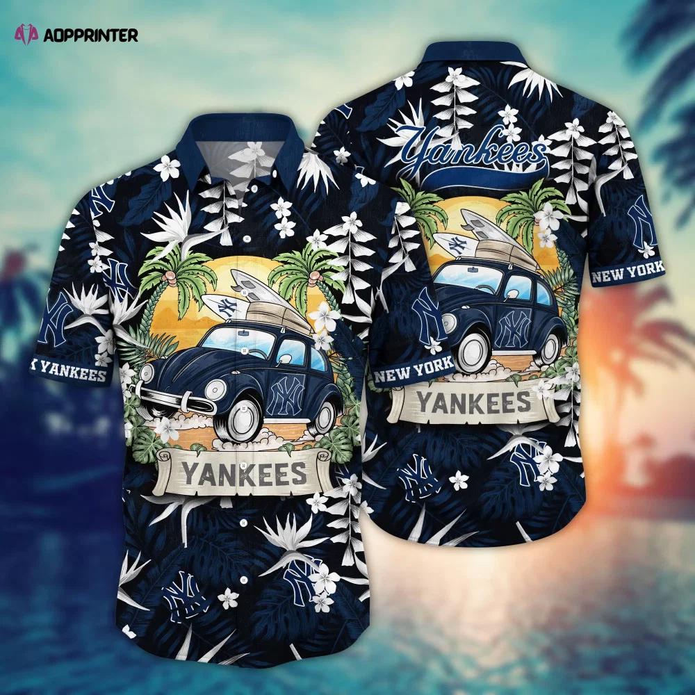 New york yankees mlb flower hawaii shirt and tshirt for fans, summer football shirts na49534 Hawaii Shirt