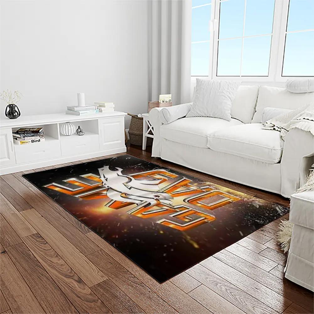 Nfl denver broncos football team logo rectangle area rug db22 Rectangle Rug