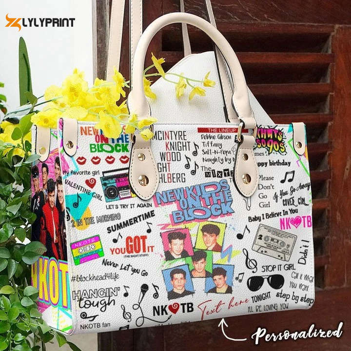 Nkotb lover 2 leather bag for women gift 1379 Women Leather Hand Bag
