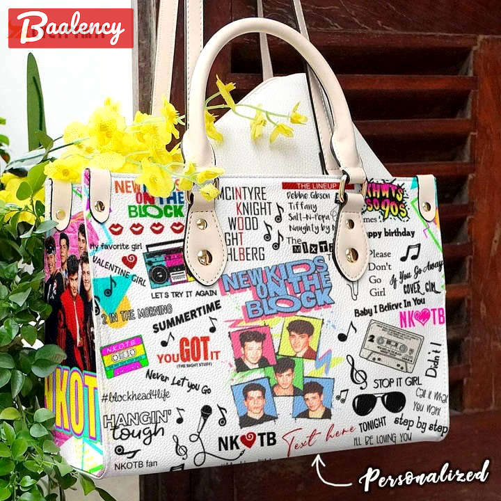 Nkotb lover 2 leather bag for women gift 1927 Women Leather Hand Bag