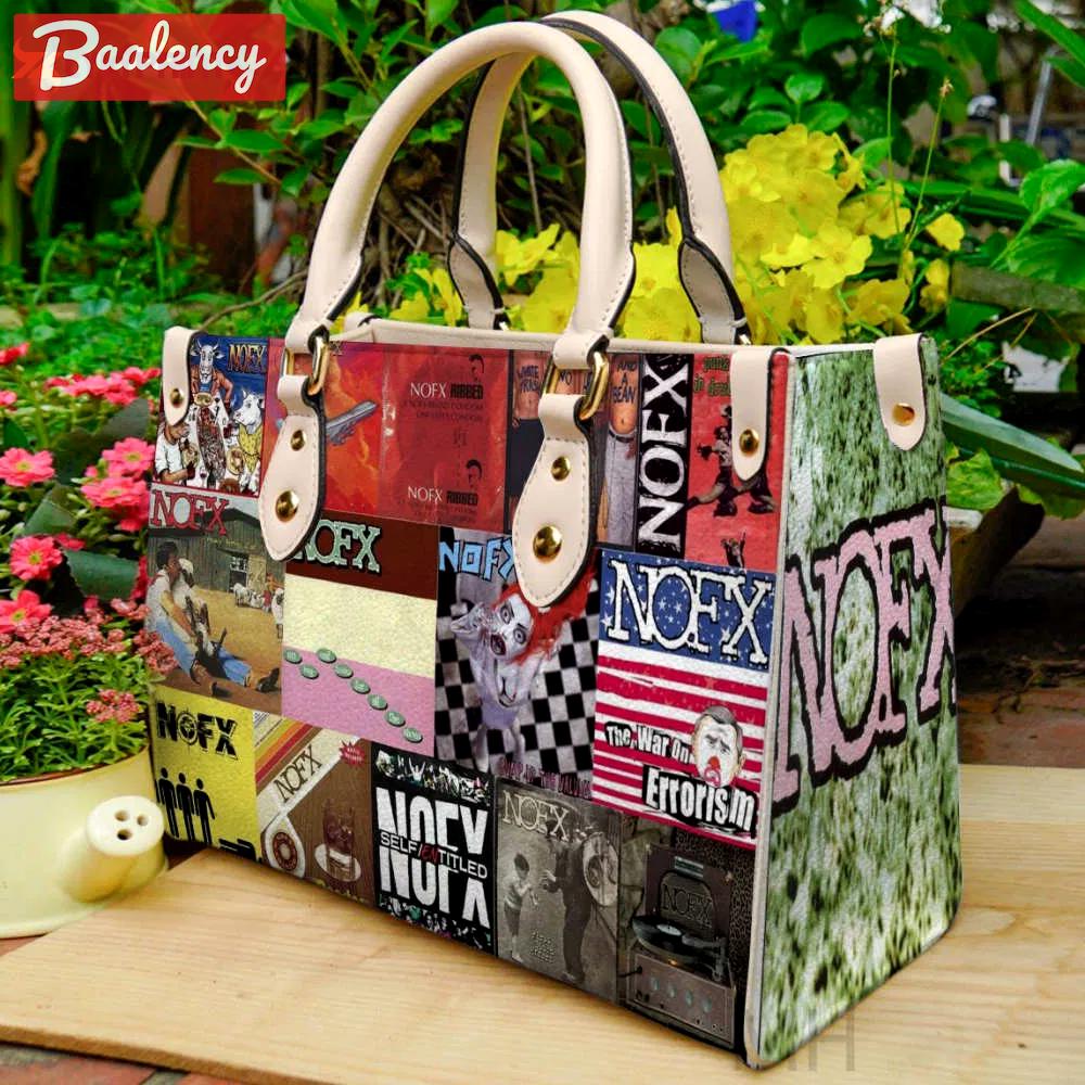 Nofx leather handbag  gift for women 2871 Women Leather Hand Bag