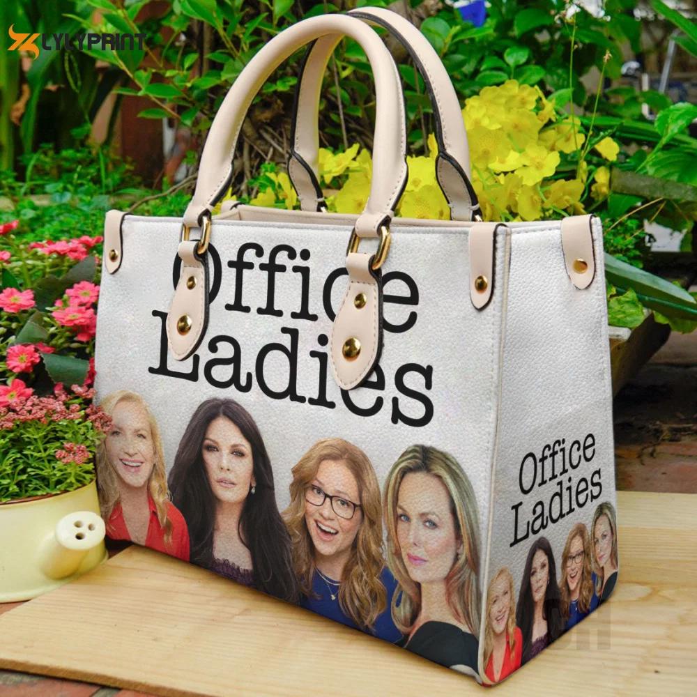 Office ladies podcast leather bag for women gift 1870 Women Leather Hand Bag