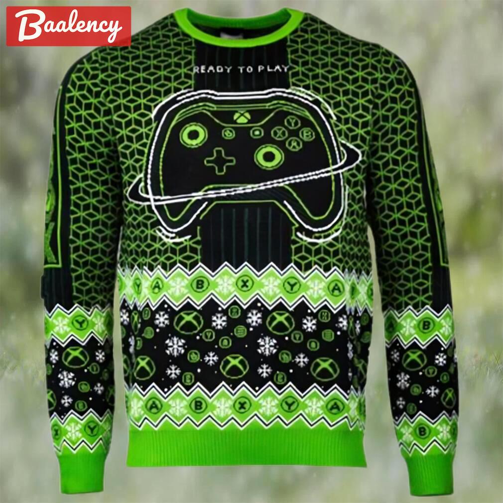 Official xbox ready to play ugly christmas sweater Christmas Ugly Sweater