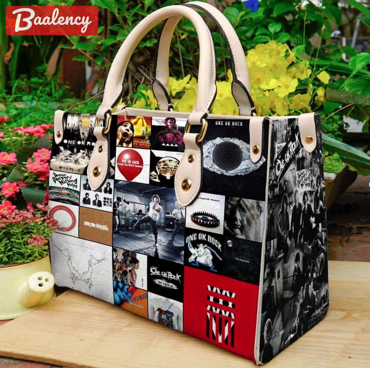 One ok rock leather handbag gift for women 2848 Women Leather Hand Bag