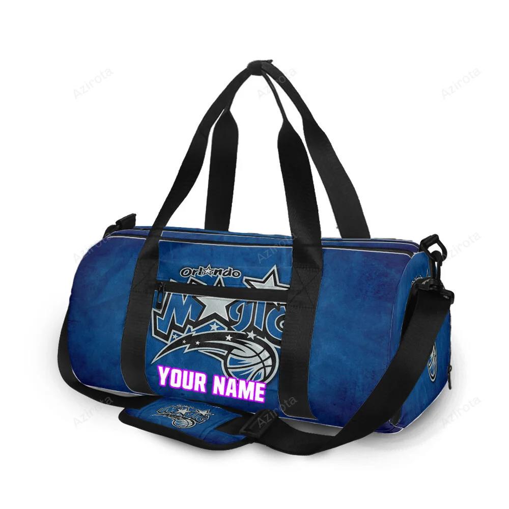 Orlando magic blue vintage personalized name travel bag gym bag 2128 Travel Bag