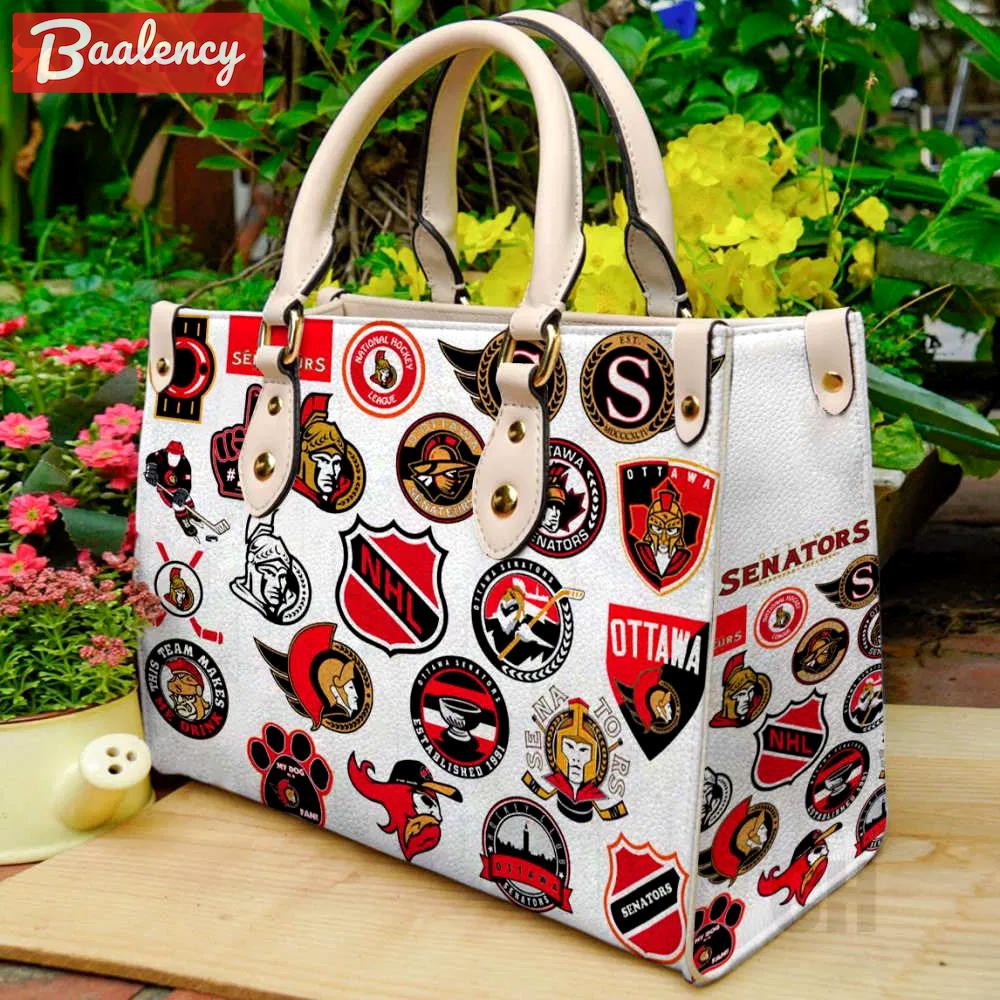 Ottawa senators leather handbag for women gift 2358 Women Leather Hand Bag