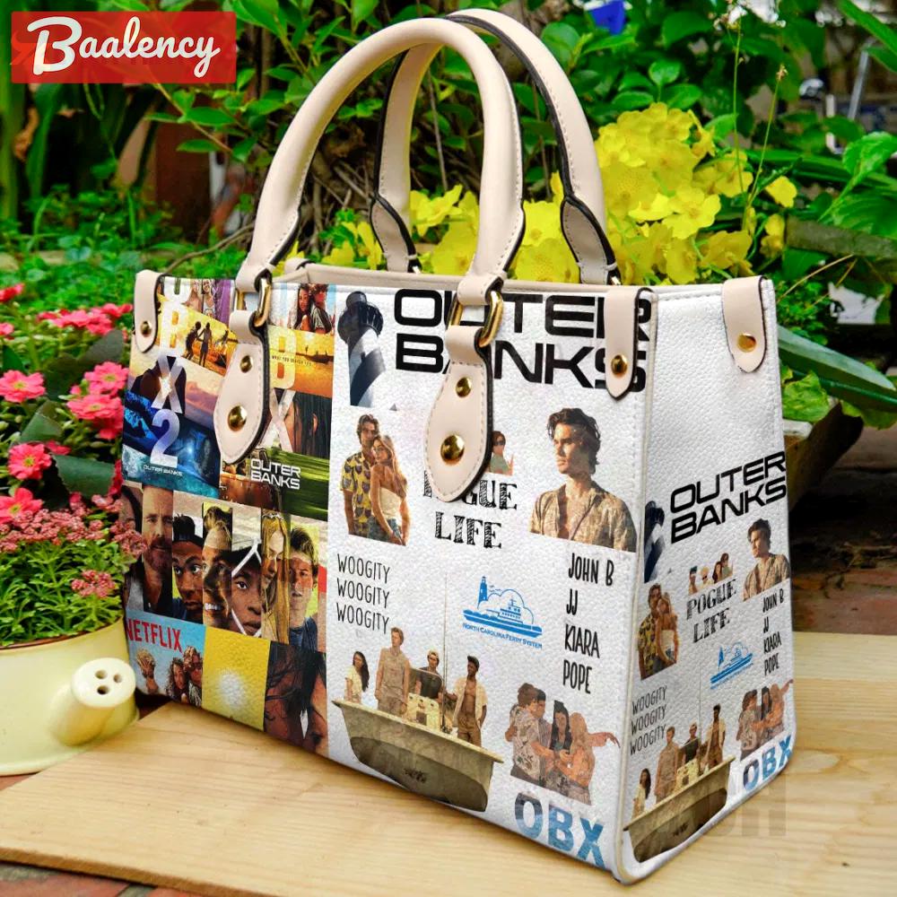 Outer banks leather bag for women gift 971 Women Leather Hand Bag