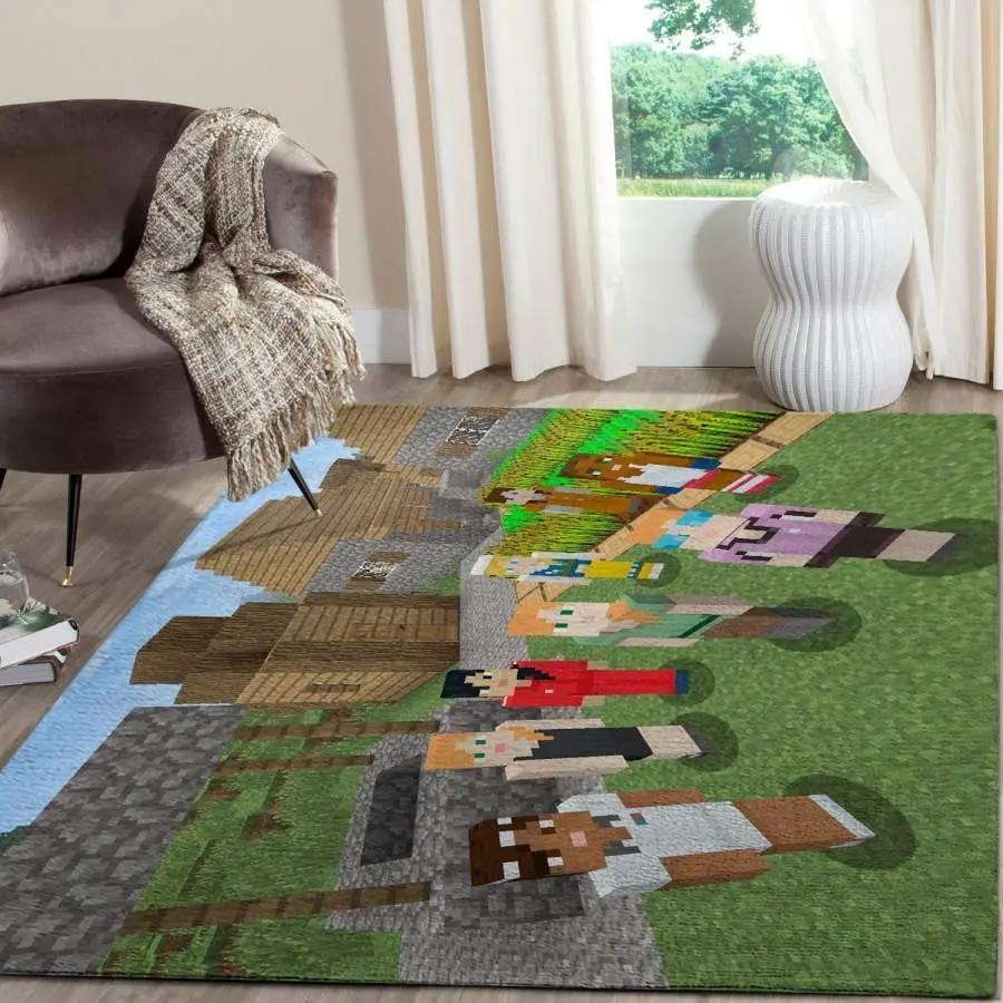 Outja board area rug living room rug home decor gaming gfd 1912054 Rectangle Rug