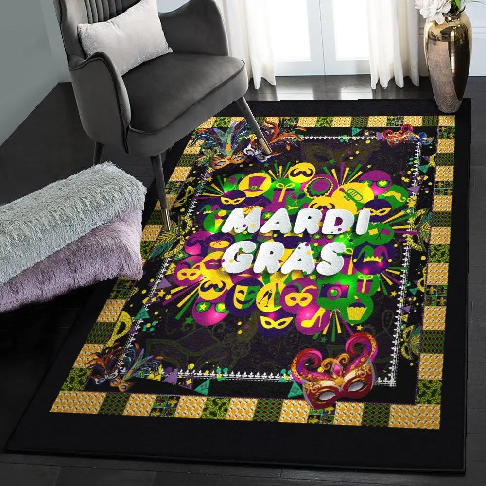 Party outdoor carpet, mardi gras party gs rug Rectangle Rug