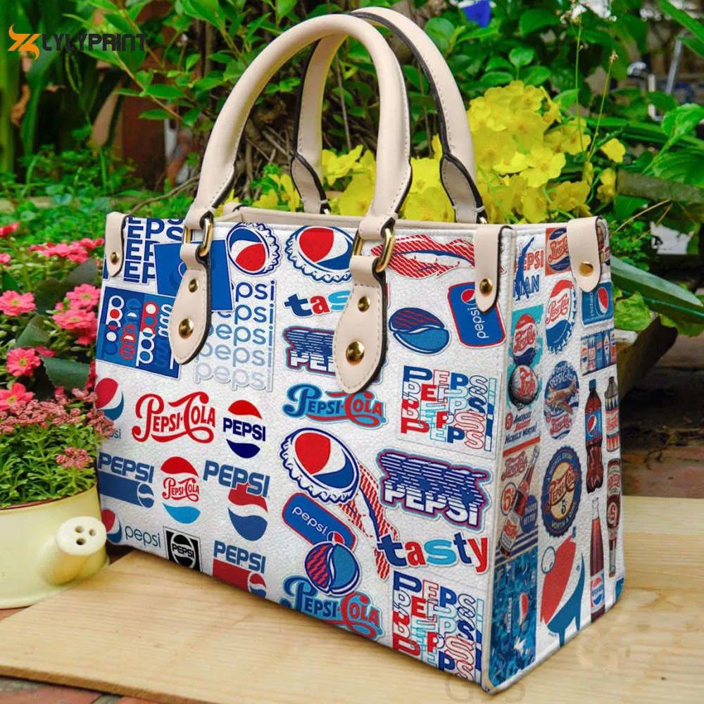 Pepsi leather handbag gift for women 517 Women Leather Hand Bag