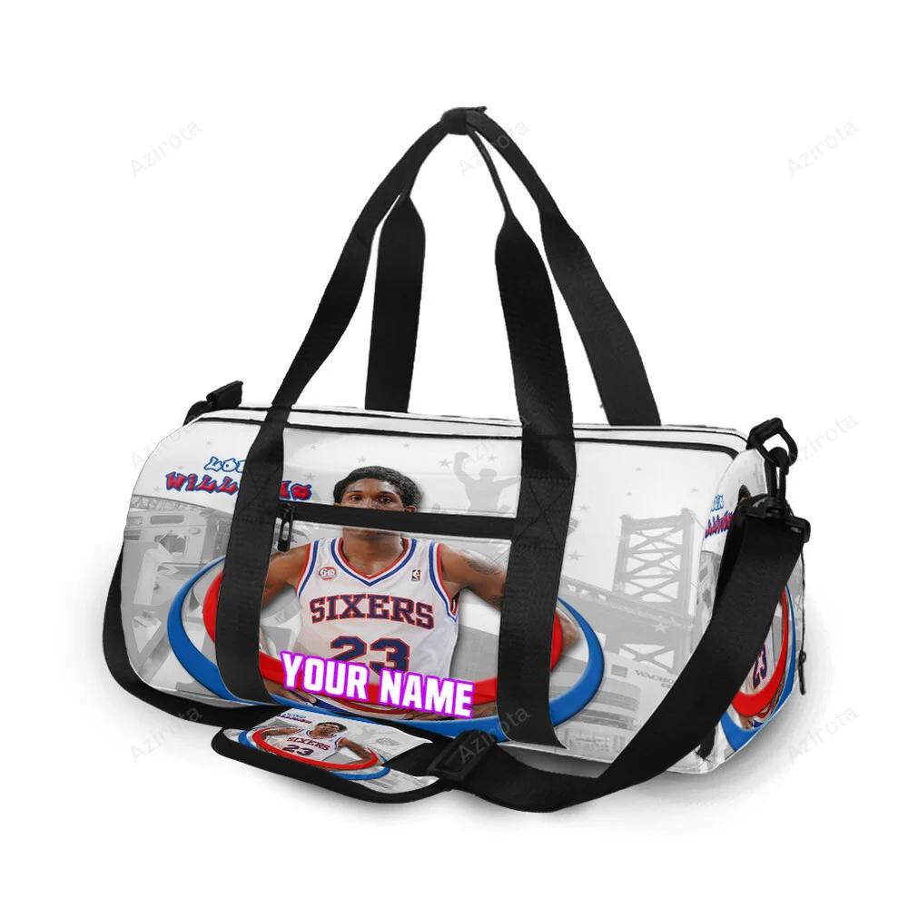 Philadelphia 76ers louis williams personalized name travel bag gym bag 2240 Travel Bag