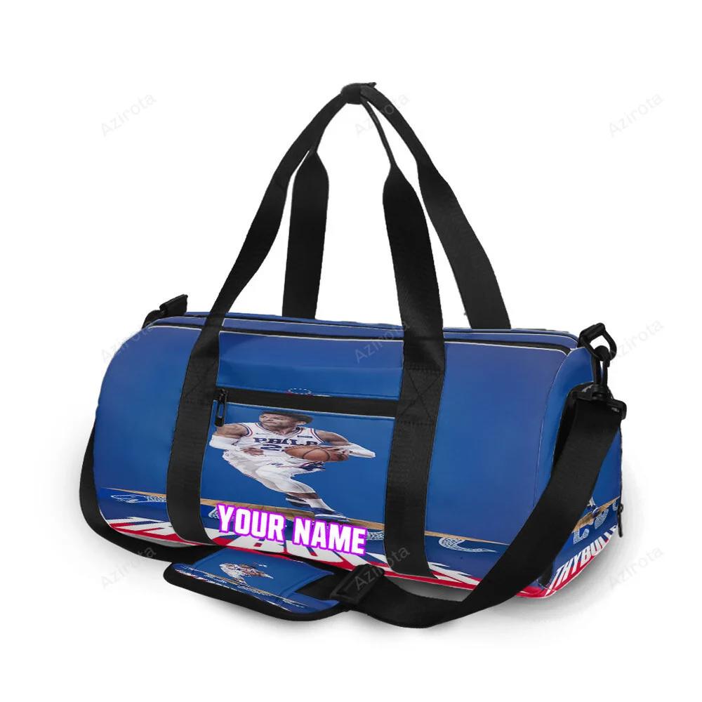 Philadelphia 76ers thybulle playing personalized name travel bag gym bag 2211 Travel Bag
