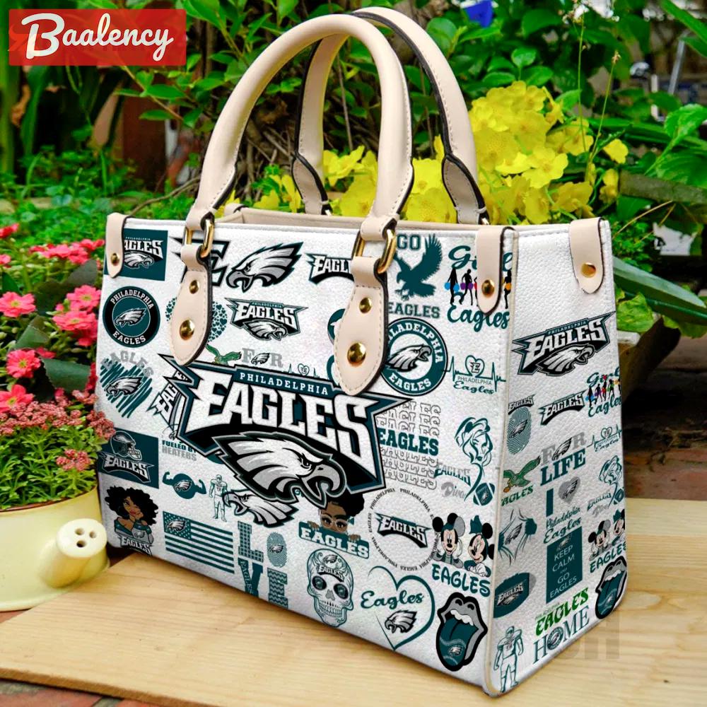 Philadelphia eagles  lover leather bag for women gift 1483 Women Leather Hand Bag