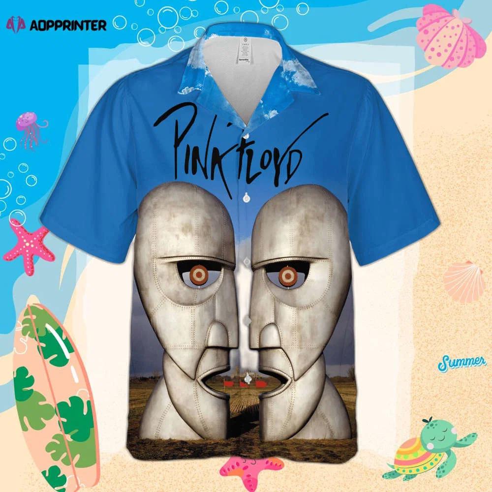 Pink floyd merch the division bell poster rock music cuban shirt premium hawaiian shirt Hawaii Shirt