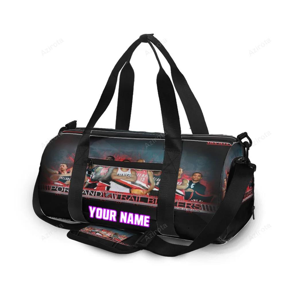 Portland trail blazers all players1 personalized name travel bag gym bag 2387 Travel Bag