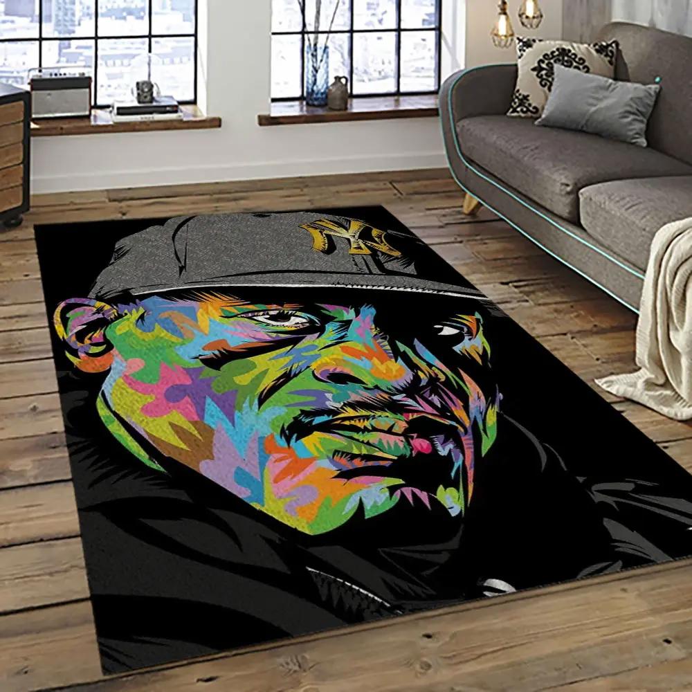 Rakim rapper hiphop music retangle carpet area rug home decor best gift for fan and friends rk15 Rectangle Rug