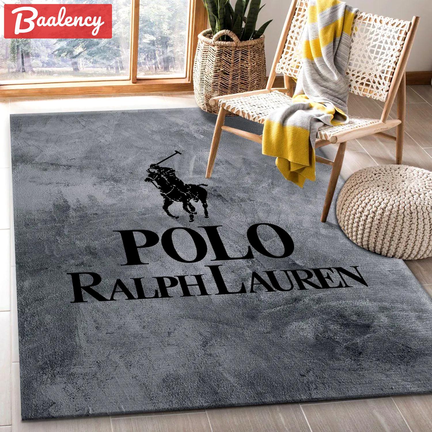 Ralph lauren limited logo type 1095. Upgrade Your Living Room with Luxury Home Decor: Area Carpets, Floor Decor, Door Mats, and Hot Gift Items with style a High-End Fashion Brand Rectangle Rug
