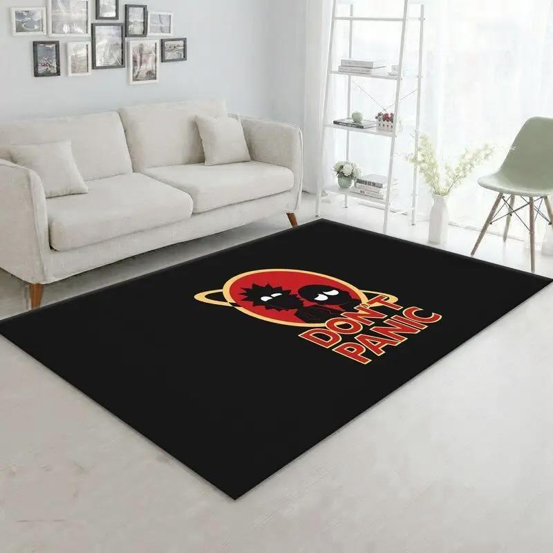 Rick and morty 136 area rug living room and bed room rug rug regtangle carpet floor decor home decor Rectangle Rug