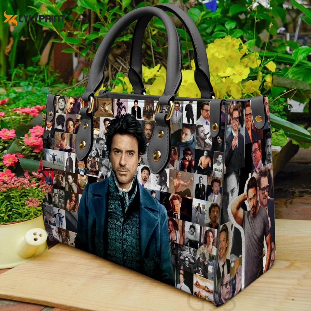 Robert downey jr leather bag for women gift 933 Women Leather Hand Bag
