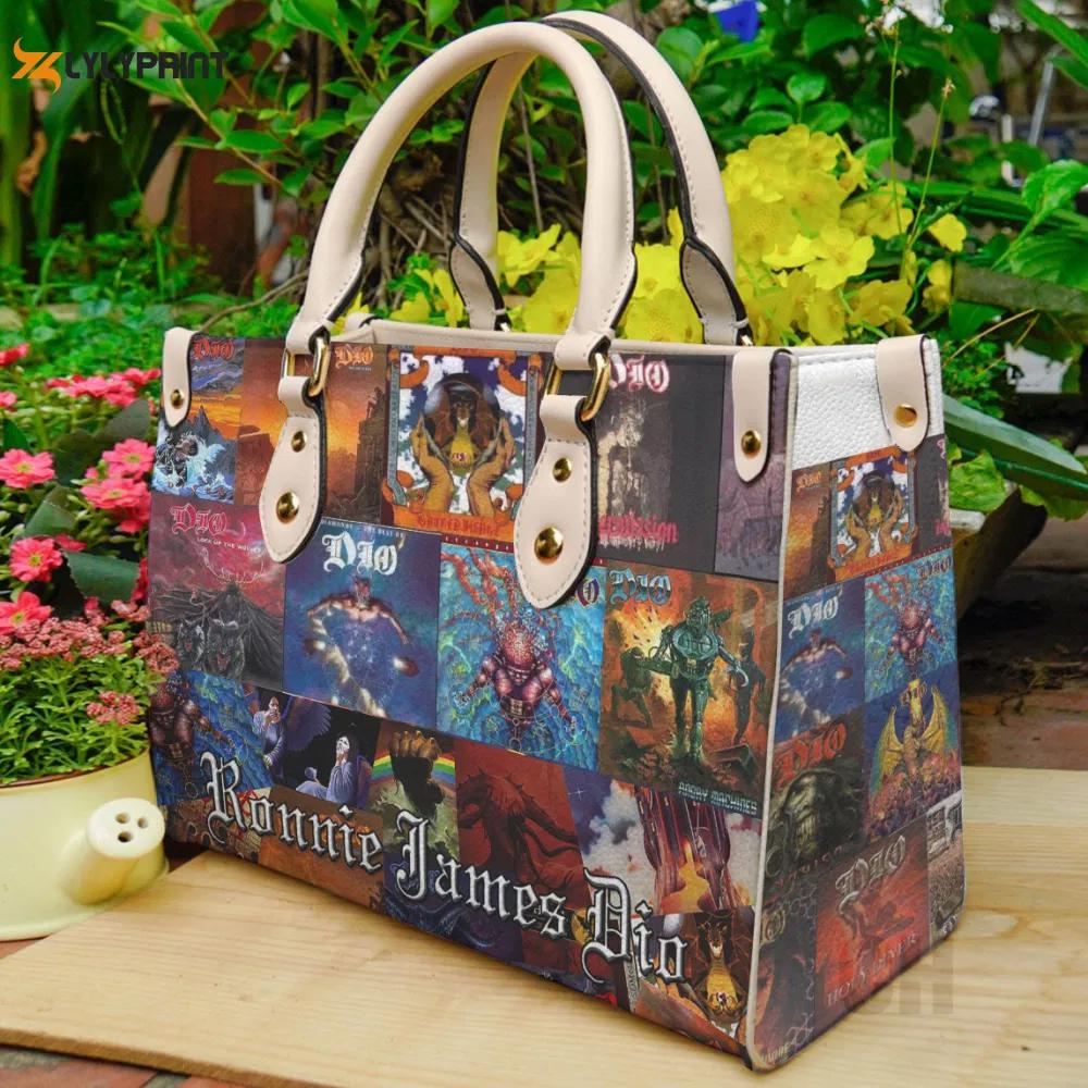 Ronnie james dio leather bag for women gift 1846 Women Leather Hand Bag