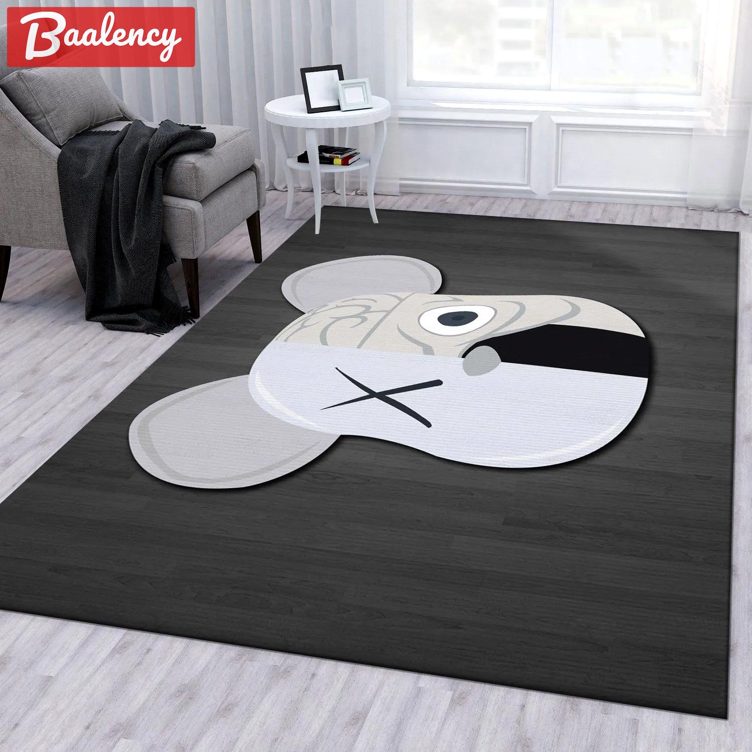 Rugs in living room and bedroom - Kaws ver3 rug living room rug carpet floor mats keep warm in winter Rectangle Rug
