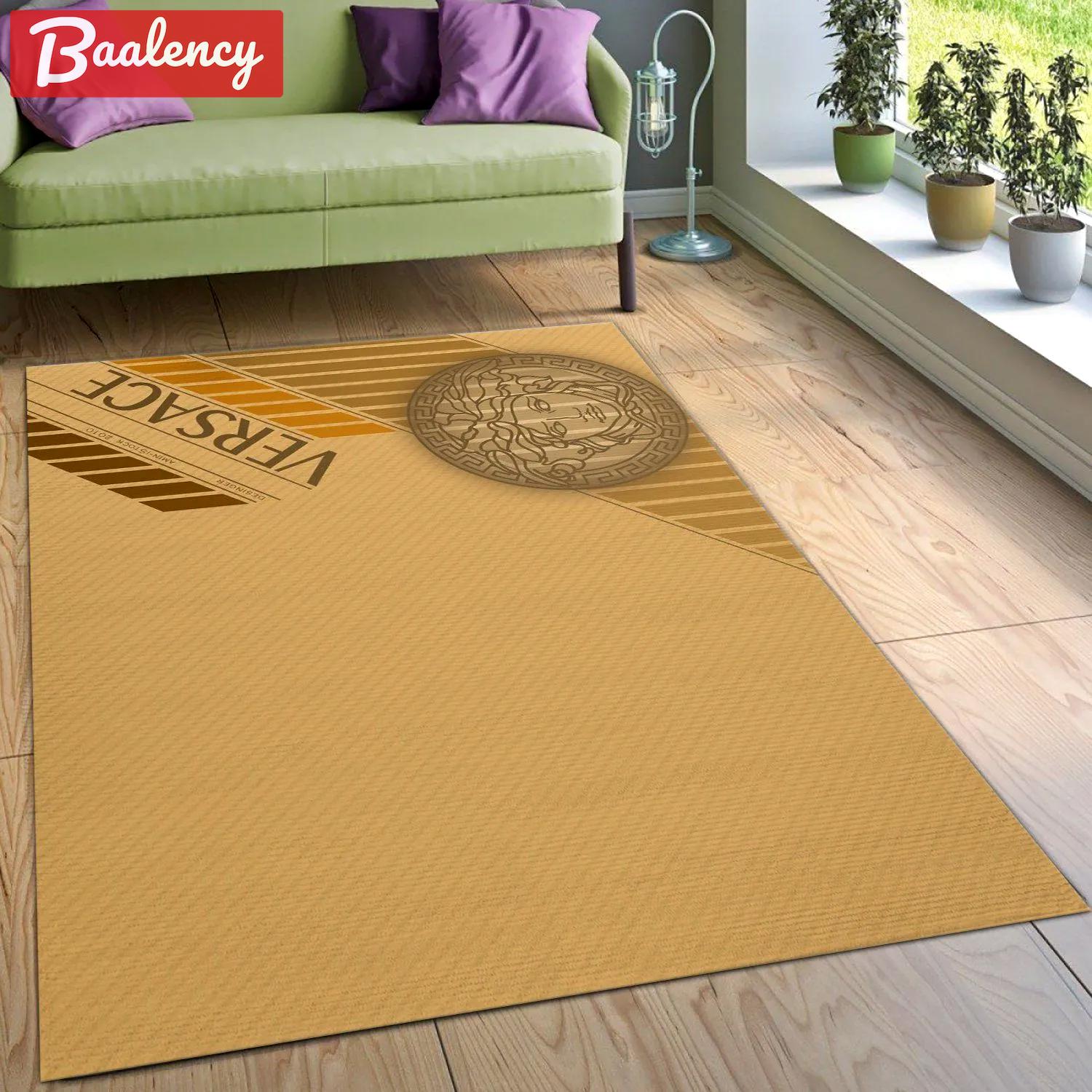 Rugs in living room and bedroom - Versace v1 area rug living room rug floor decor home decorations Rectangle Rug