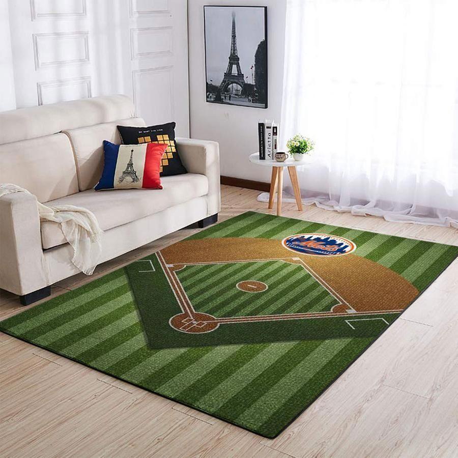 Rugs in living room and bedroom new york mets area rug mlb baseball team logo carpet living room rugs floor decor 200327 Rectangle Rug
