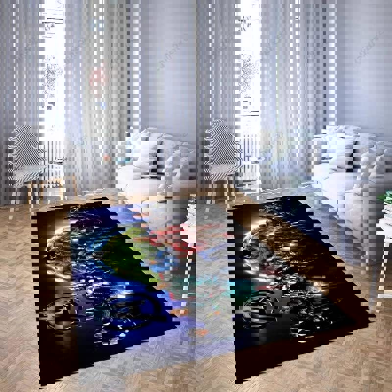 Rugs in living room and bedroom sph livingroom rug décor ver 2 Rectangle Rug