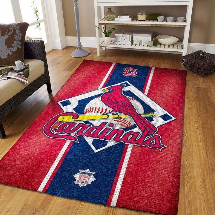 Rugs in living room and bedroom stlouis cardinals mlb baseball area rug baseball floor decor rcdd81f31554 Rectangle Rug