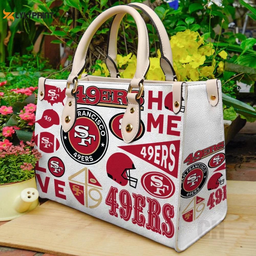 San francisco 49ers leather bag for women gift 1234 Women Leather Hand Bag