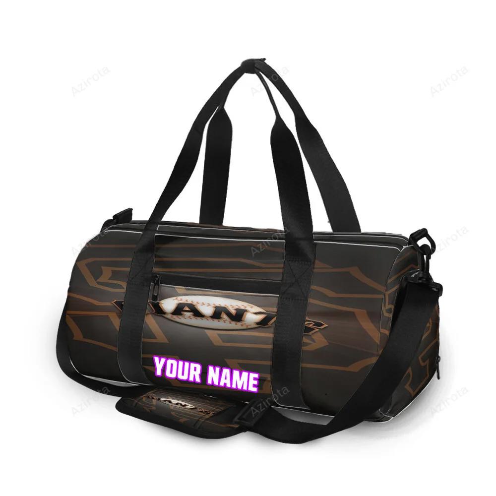 San francisco giants art 10 personalized name travel bag gym bag 2433 Travel Bag