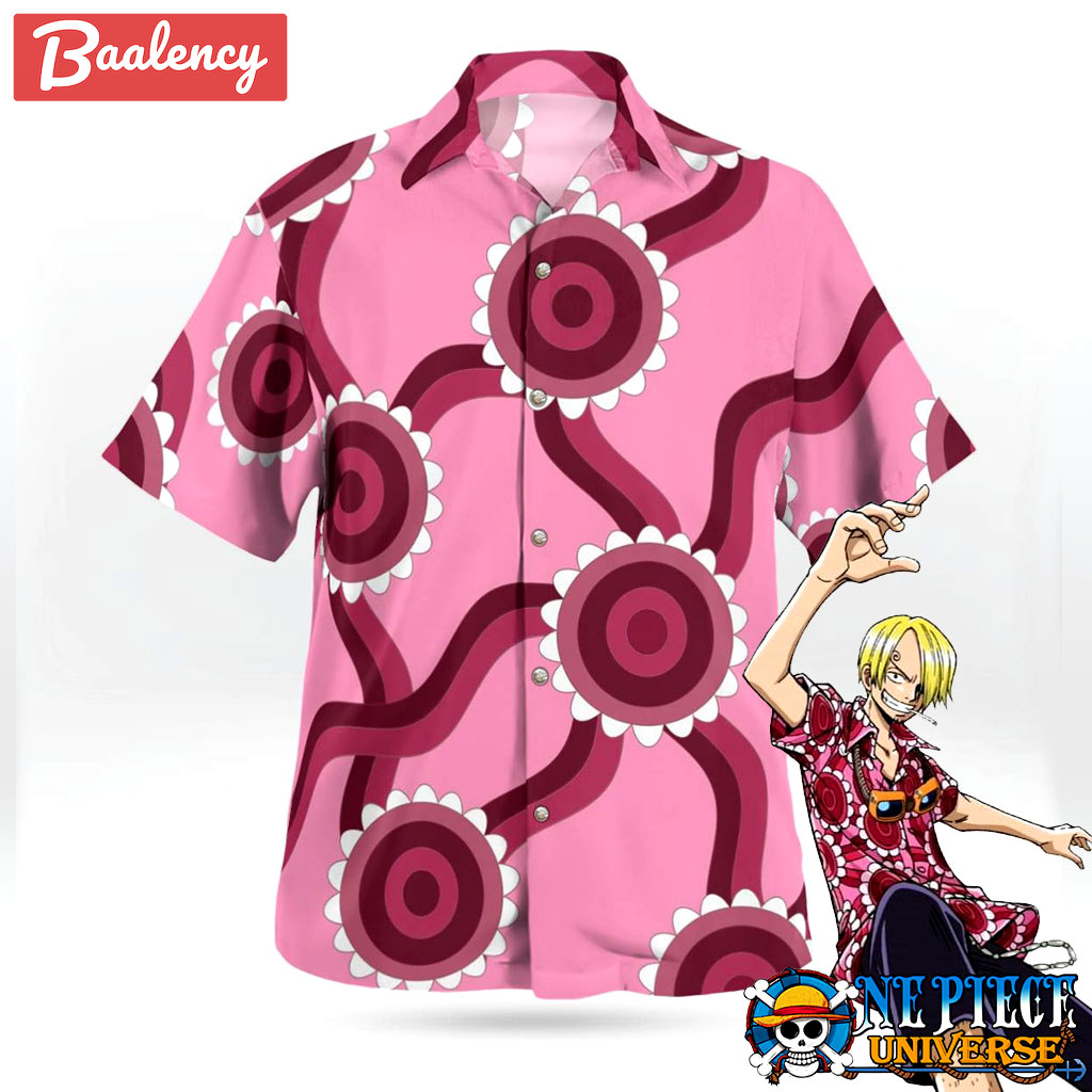 Sanji skypiea shirt hawaiian 1 Hawaii Shirt Shorts & Flip Flops