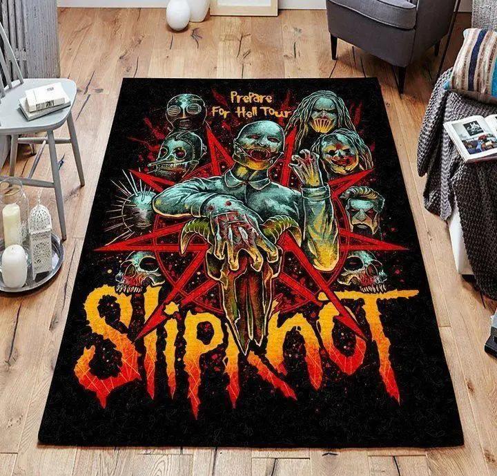 Slipknot area rug music ofd 191101116 area rug living room carpet rug regtangle carpet floor decor home decor Rectangle Rug